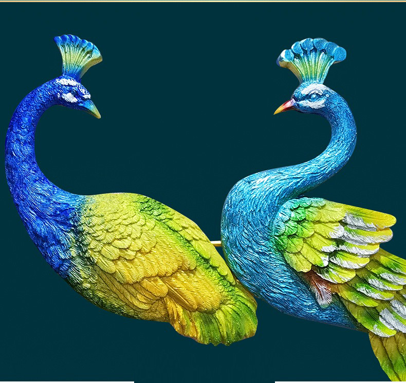 decor treo tuong dong ho con cong