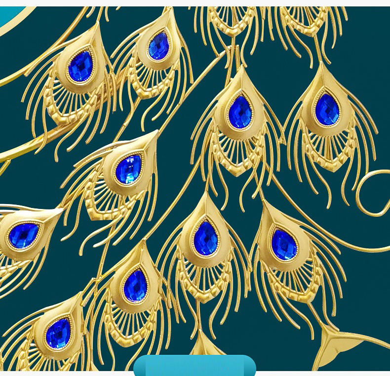 decor treo tuong dong ho con cong