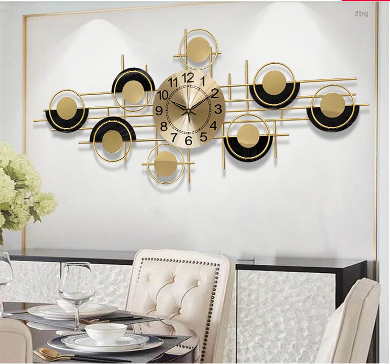 tranh dong ho kim loai