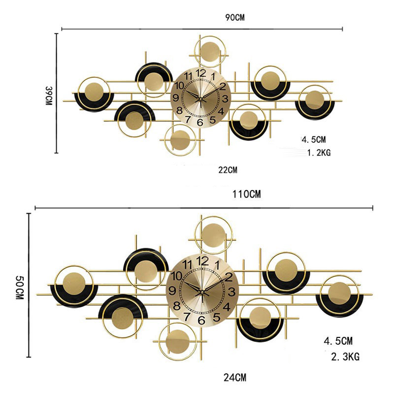 tranh dong ho kim loai