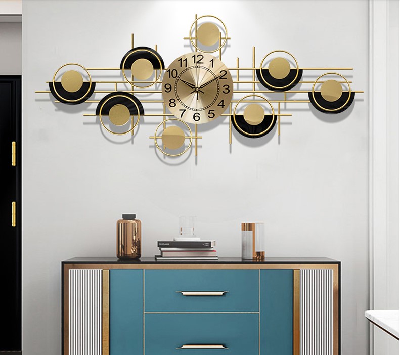 tranh dong ho kim loai