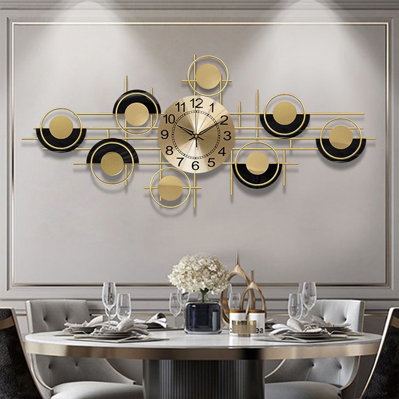 tranh dong ho kim loai