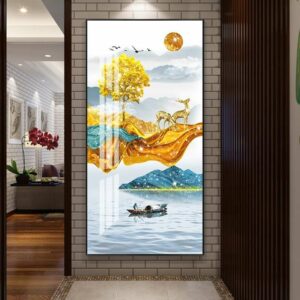 tranh treo tuong trang guong