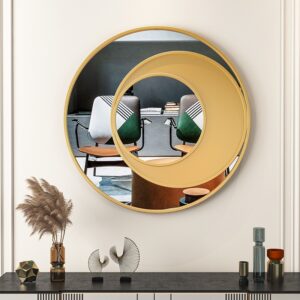 Mẫu gương decor treo tường đơn giản