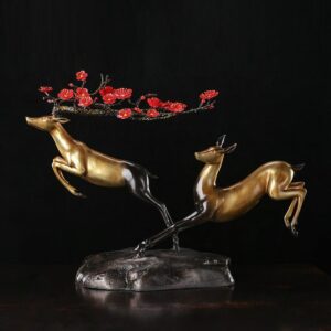 Đôi hươu may mắn sang trọng