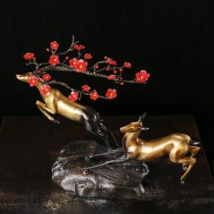 Đôi hươu may mắn sang trọng