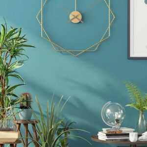 Đồng hồ lục giác không số đẹp mắt
