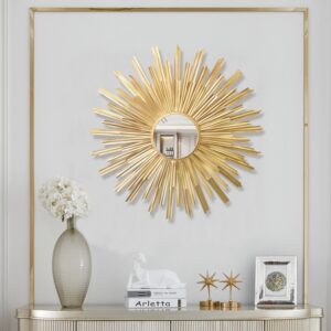 Gương trang trí phòng khách sáng tạo