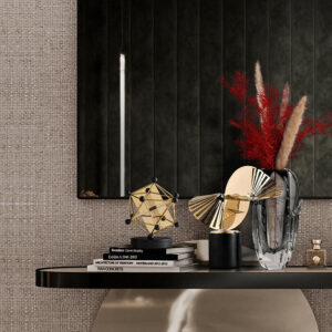 Mẫu phân tử hóa học trang trí để bàn sang trọng