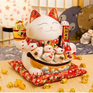 Mèo thần tài may mắn