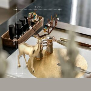 Mô hình con hươu bằng đồng cao cấp
