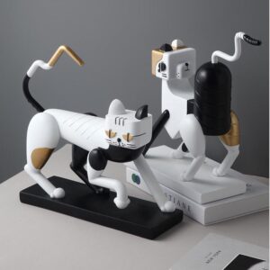 Mô hình mèo máy sáng tạo độc lạ