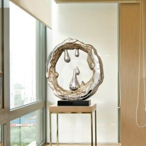 Mô hình trang trí điêu khắc trừu tượng độc lạ