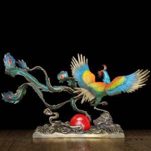 Tượng phượng hoàng lửa đẹp mắt