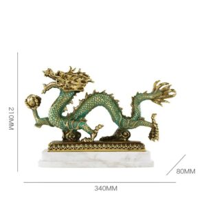 Tượng rồng may mắn độc lạ