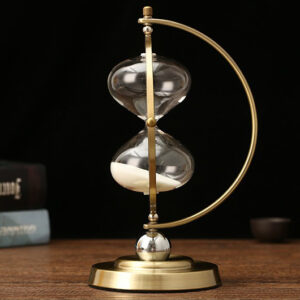 Đồng hồ cát hình bán nguyệt sang chảnh