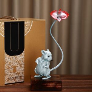 Tượng chuột may mắn dễ thương