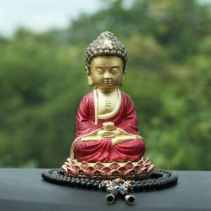 Tượng Phật A Di Đà để trên taplo xe hơi cao cấp